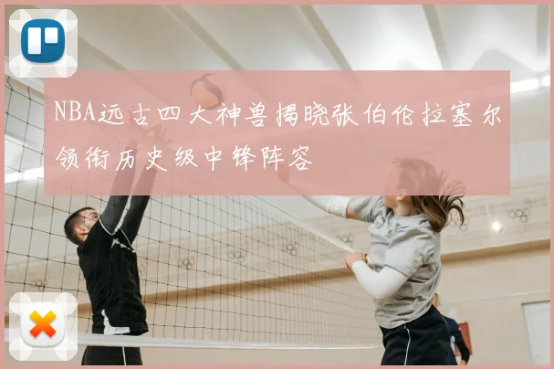 NBA远古四大神兽揭晓张伯伦拉塞尔领衔历史级中锋阵容