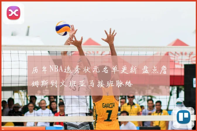 历年NBA选秀状元名单更新 盘点詹姆斯到文班亚马接班脉络